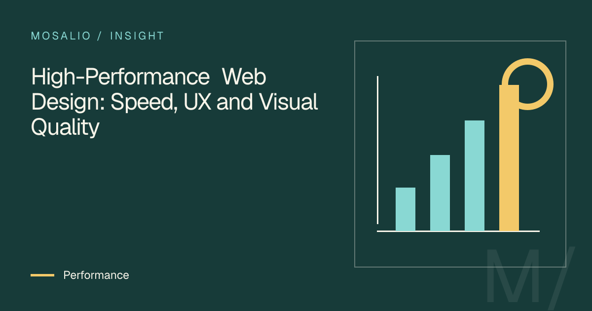 Decision map for High-Performance Web Design: Speed, UX and Visual Quality